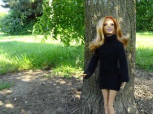 tricoter robe barbie