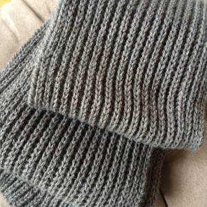tricoter echarpe homme