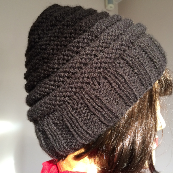 modele bonnet homme tricot facile