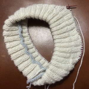 tricot doublure bonnet