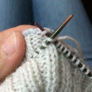 tricoter mailles ensemble 1