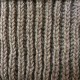 tricoter côtes perlées