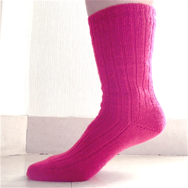 Tricot chaussettes talon renforcé top